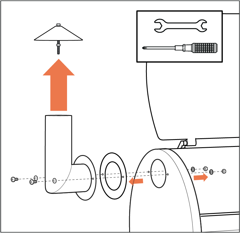 Chimney Replacement Instructions Traeger Support