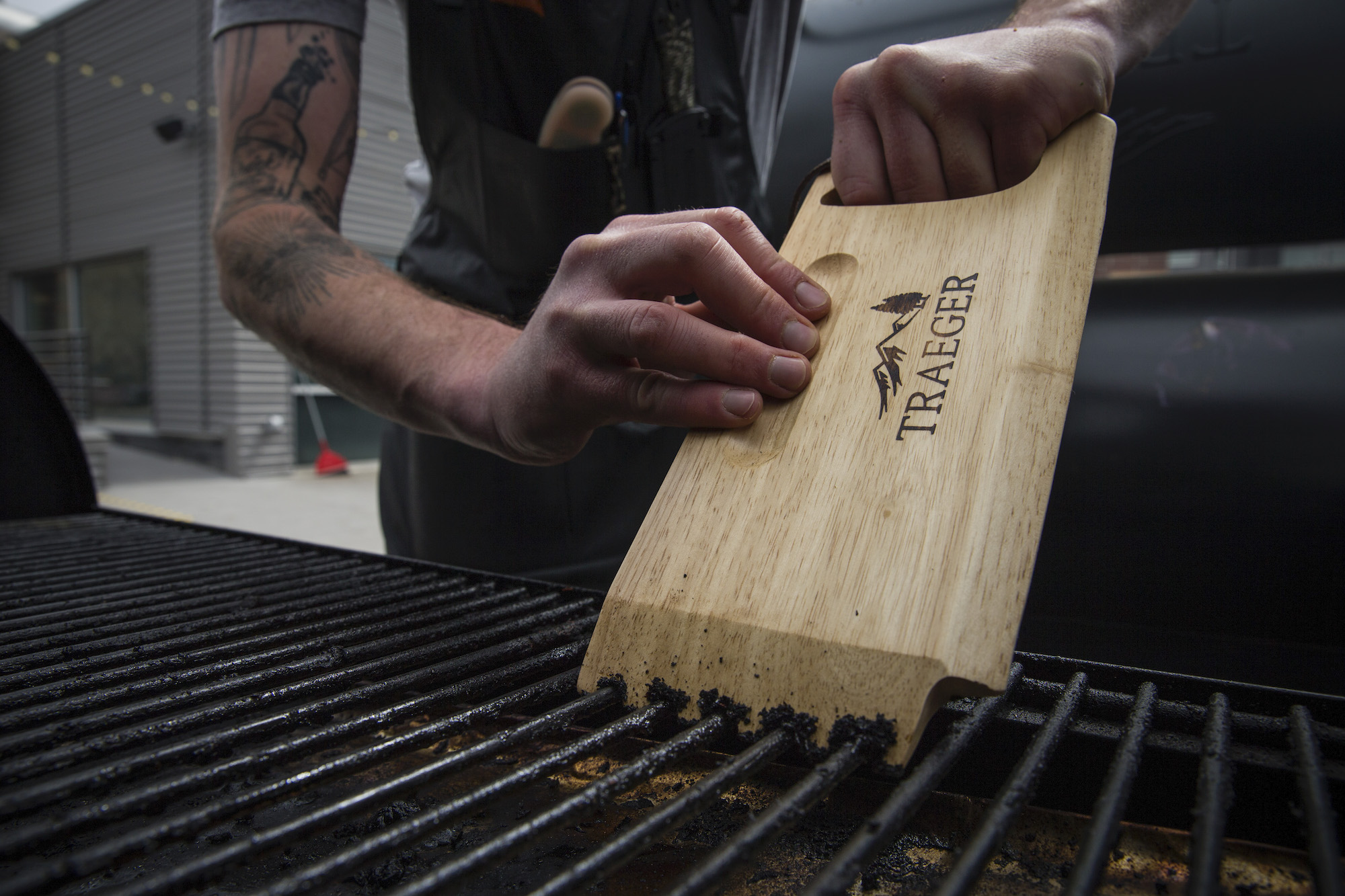 How to clean a Traeger Grill • Fancy Apron