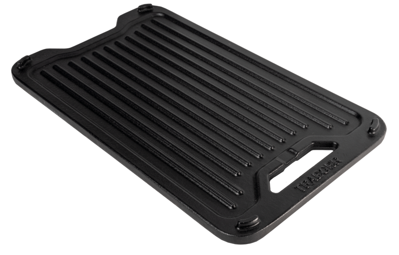 Modifire Reversible Cast Iron Griddle Traeger Support 