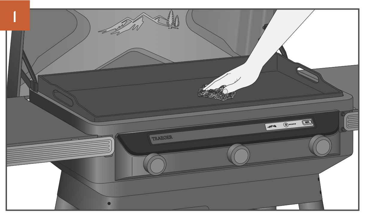 How to remove hotsell rust from griddle grill