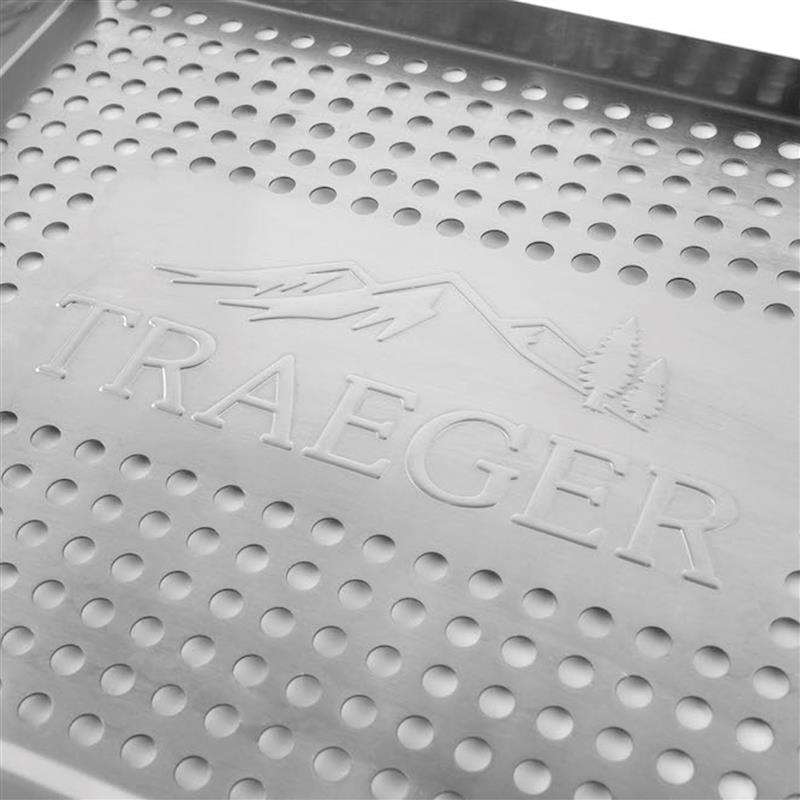 ModiFIRE Fish & Veggie Stainless Steel Grill Tray – Traeger Support