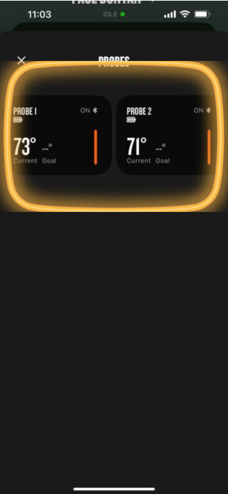 Probe temperature section on Traeger app.png
