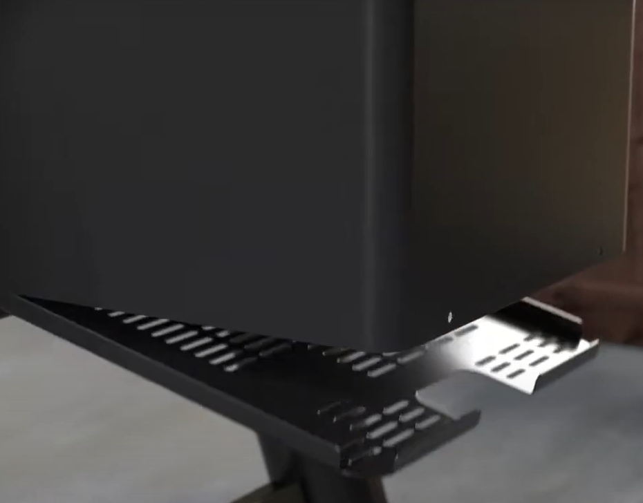 under hopper access panel - D2