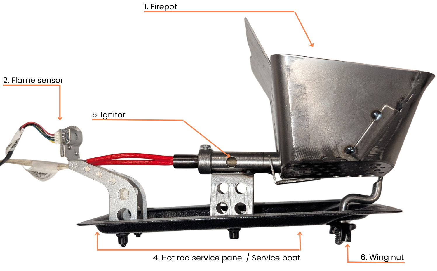 Firepot and Ignitor Assembly